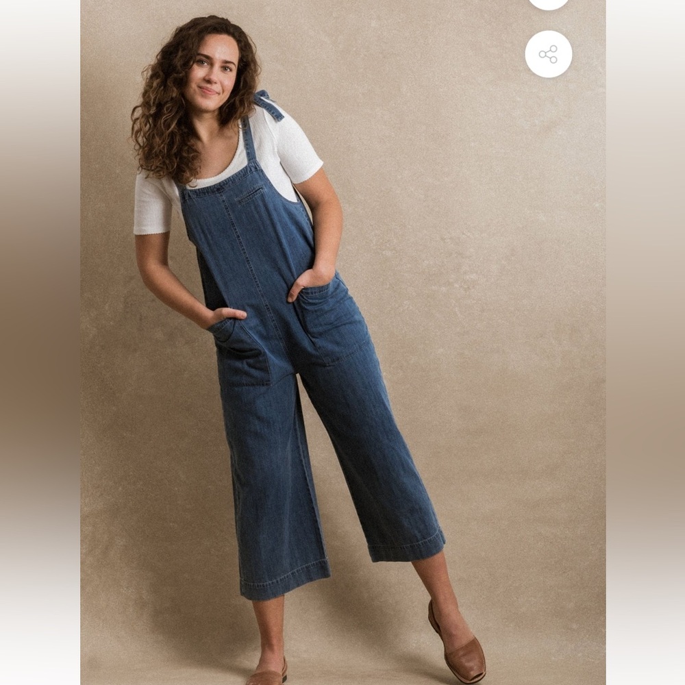 Neuflora Auburn Chambray Overalls
